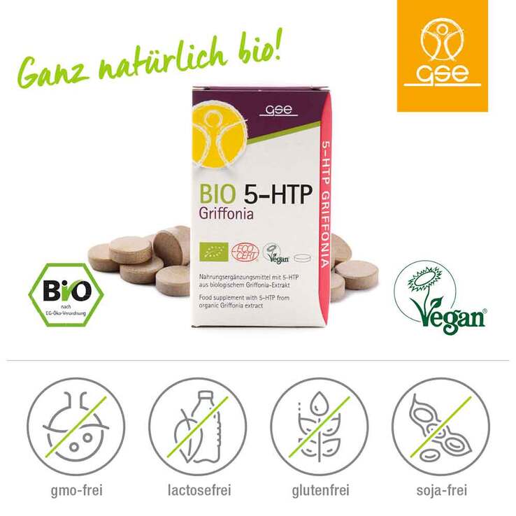 5-Htp Griffonia Tabletten Bio, 60 St