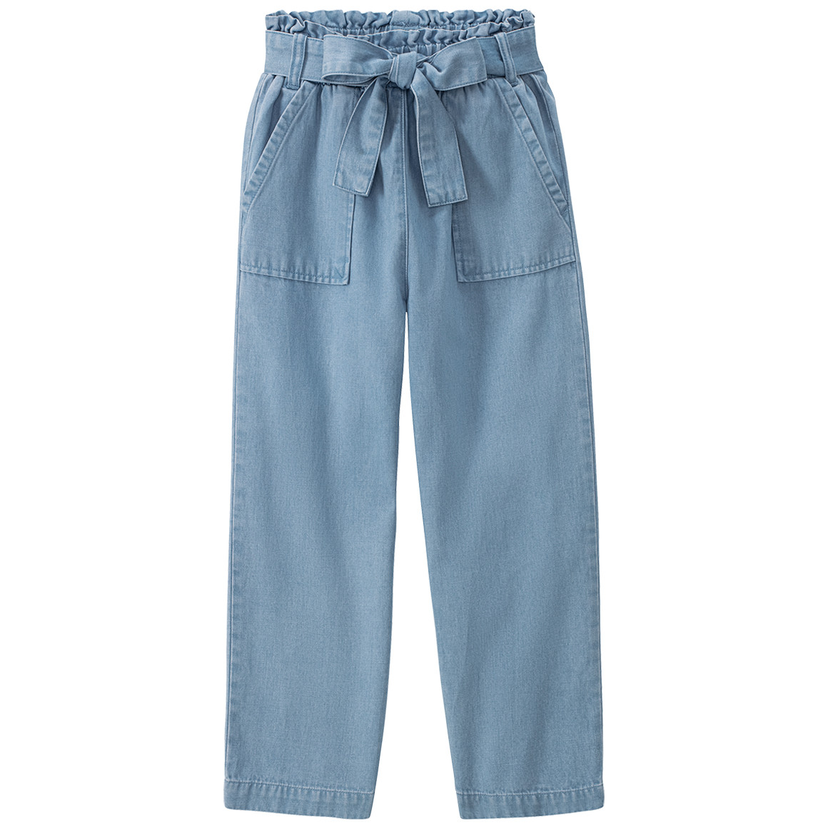 Jonas Nielsen Mädchen Hose in Denim-Optik hellblau