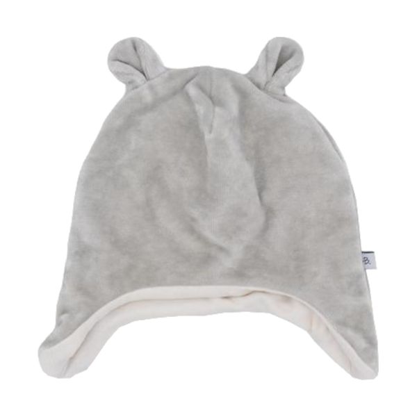 Bamboom Mutsje Velvet Ice Grey S