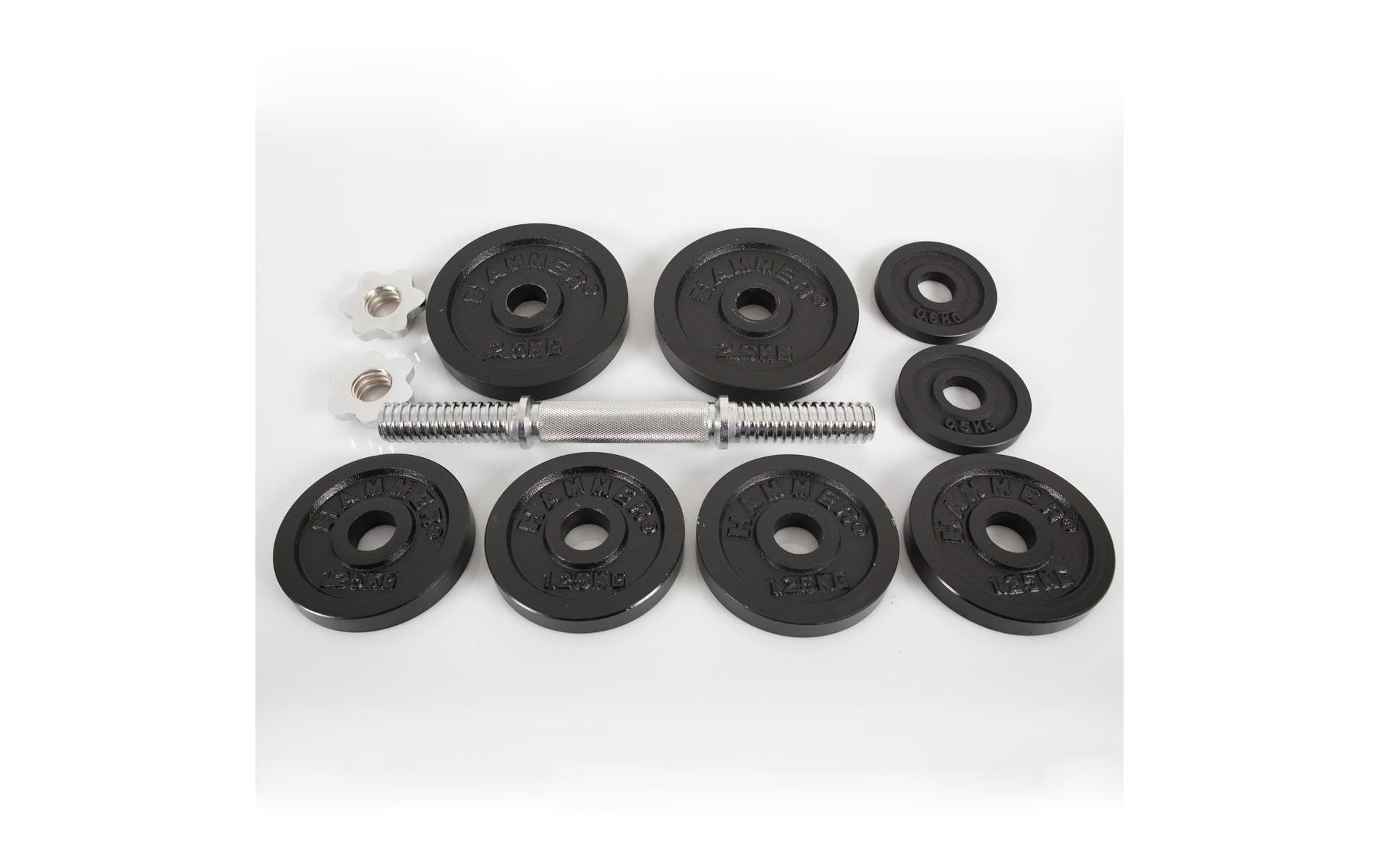 Hammer Hantel-Set »Hantelset 15 kg« 15 kg