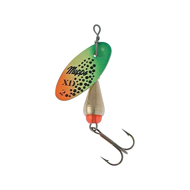 Cuiller Tournante Mepps Xd Tri Fluo Or