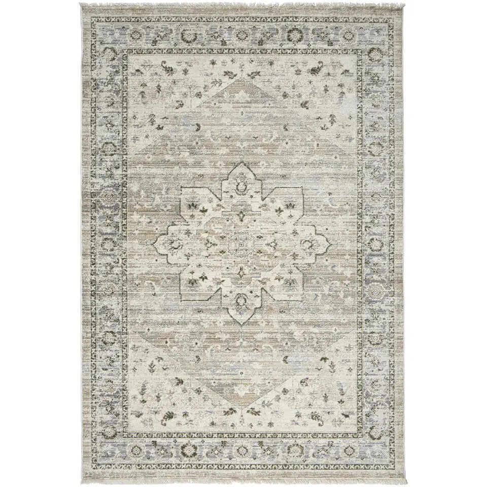 Vloerkleed Asena - beige/zand - 160x240 cm