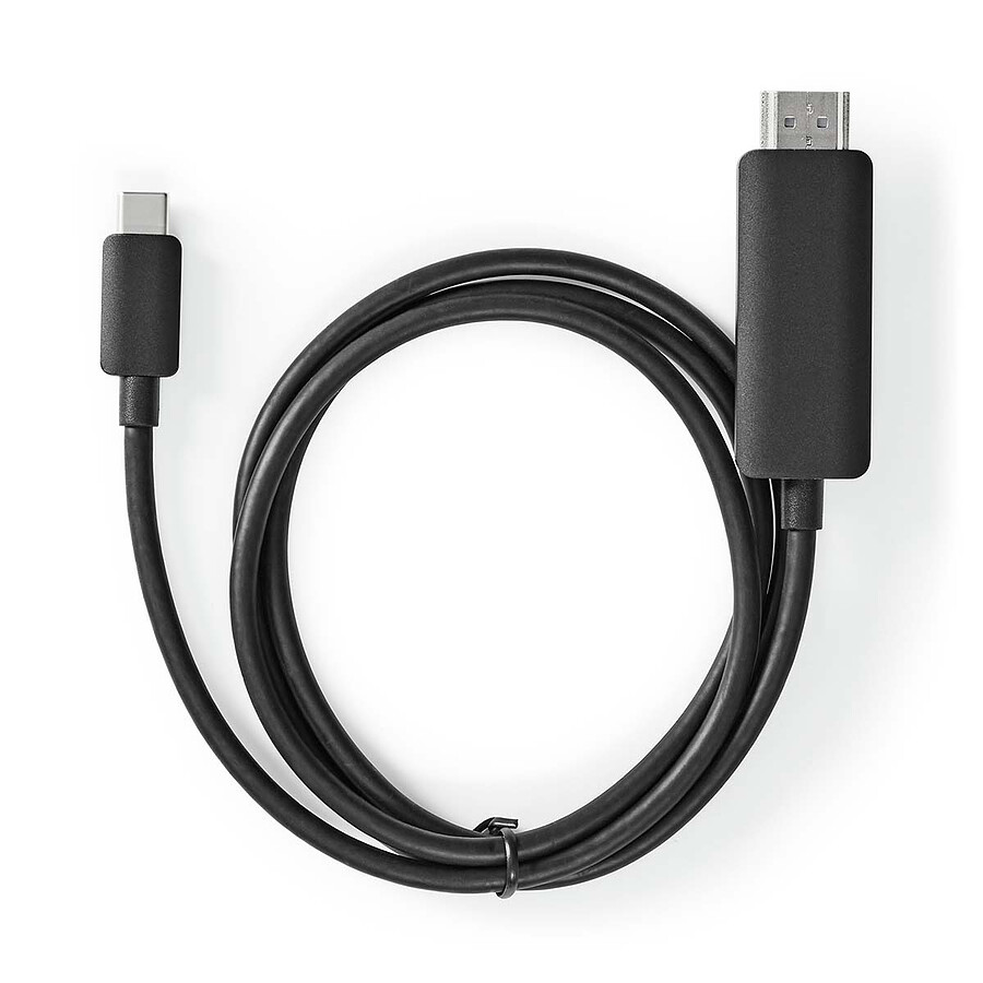 Nedis Adaptateur USB-C vers HDMI 1 m Noir
