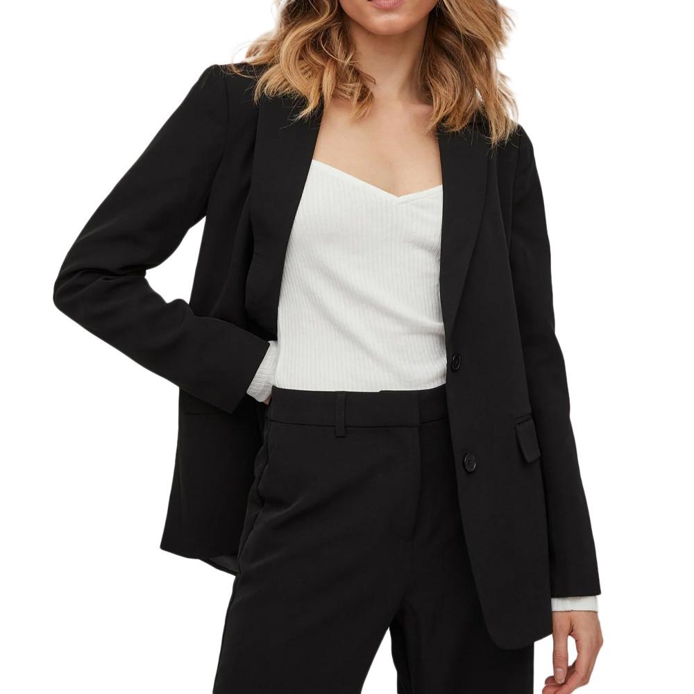 Vila Blazer Noir Femme Vila Vikamma
