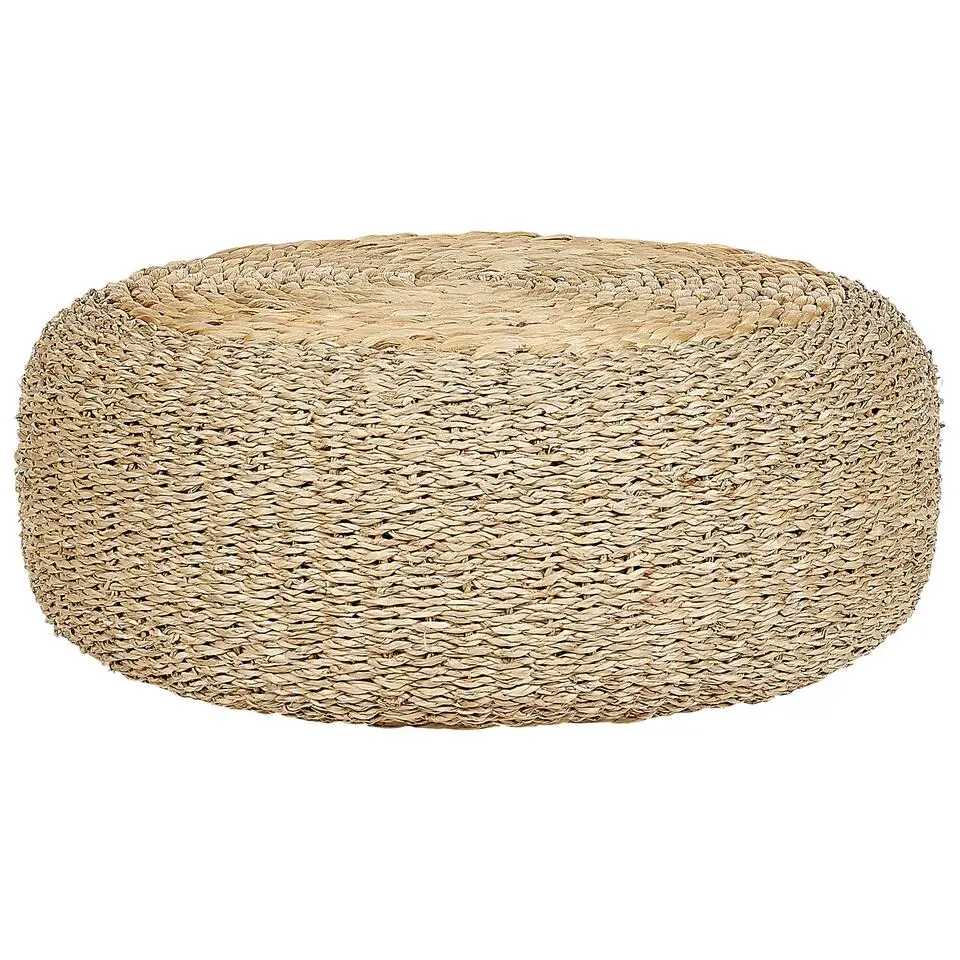 BACKAN - Poef - Natuurlijk - 50 cm - Waterhyacint