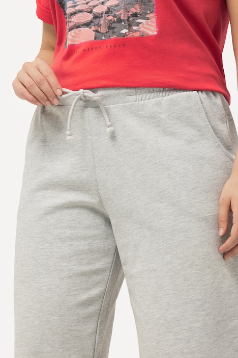 Sweatshorts Mary, weites, gerades Bein, Elastikbund