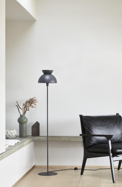 Frandsen Butterfly vloerlamp mat grijs