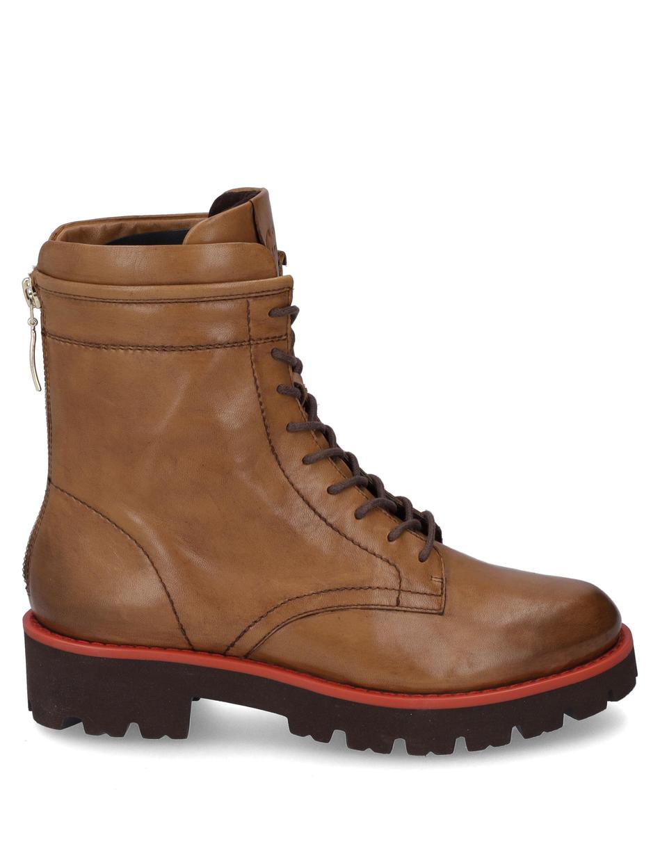 Stiefelette Sena 2 40, cognac-kombi