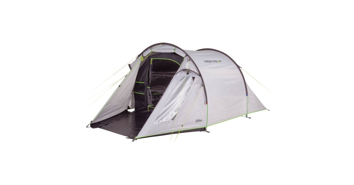 High PeakAscoli 3.0 tent  (Grijs/neongroen)