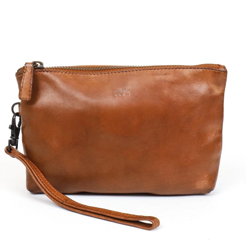 Bear Design Leren Etui Sjors Cognac