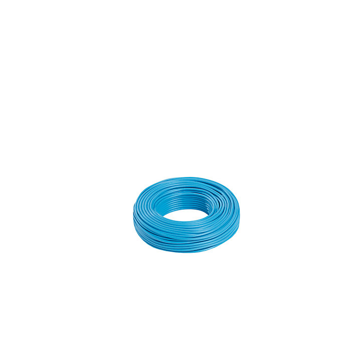 Fil 1,5mm² H07VU bleu couronne 25m