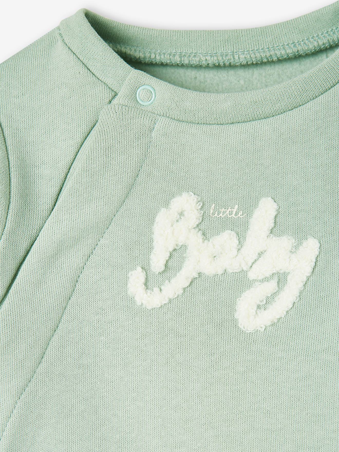 Conjunto de pelúcia para bebê de 3 peças, tamanho médio para recém-nascido, bege mesclado.