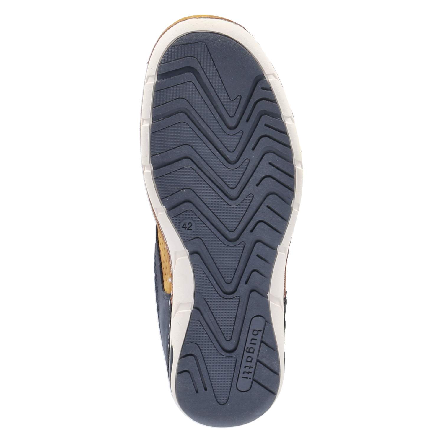 Bugatti Halbschuhe - yellow / dark blue