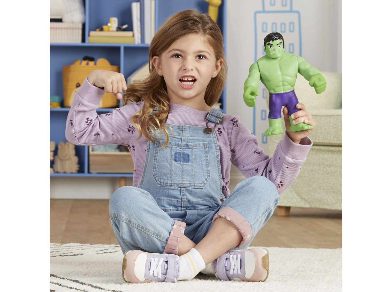 FIGURA SUPERSIZED HULK SPIDEY 22CM