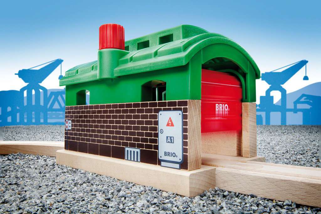 BRIO Spiel Lokschuppen mit Rolltor
