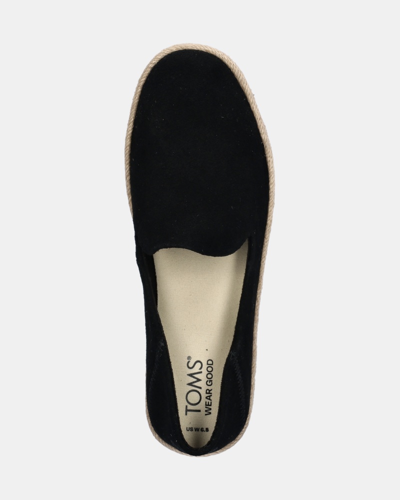 Toms Carolina Espadrilles  - zwart