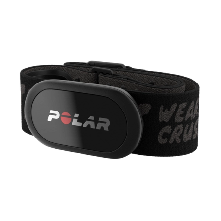 Polar H10 N HR Sensor BLE Hartslagmeter Text Zwart M-XXL