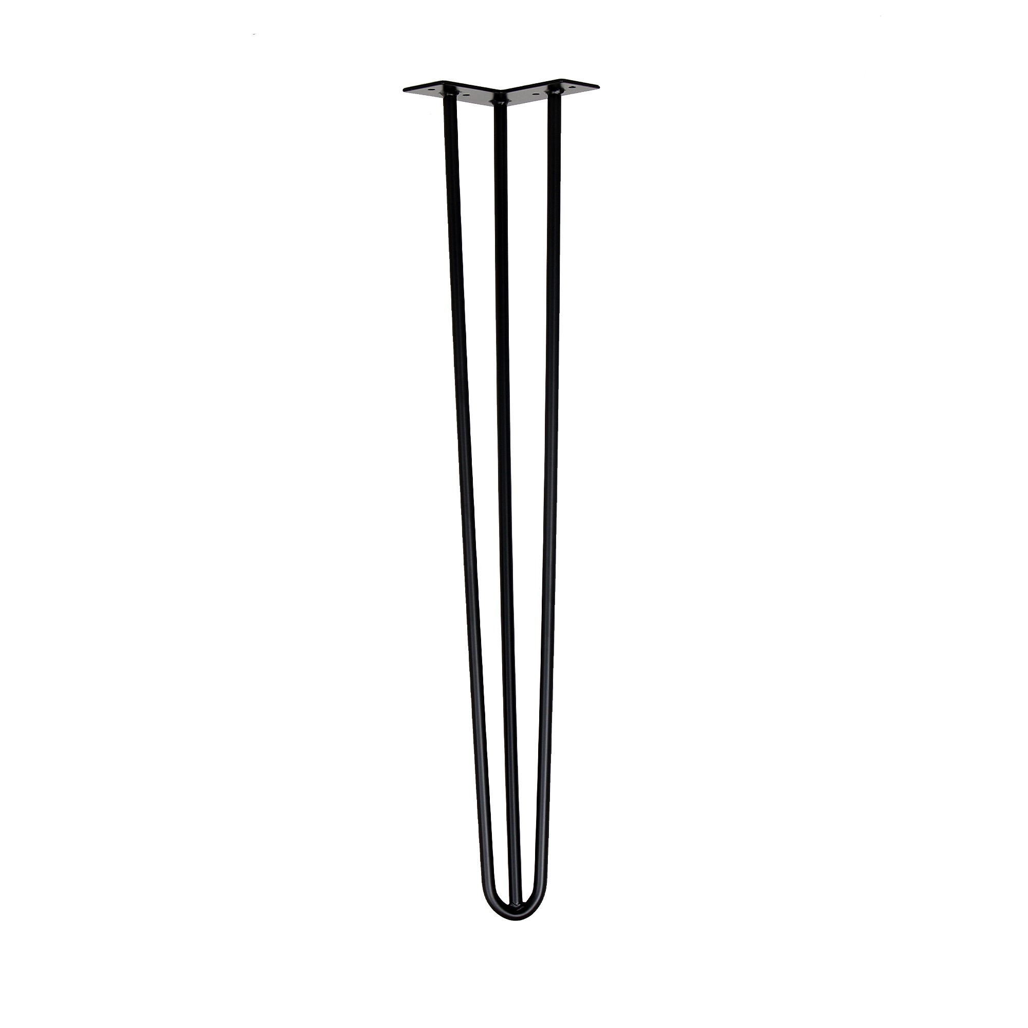 Tischbeine Hairpin 71 cm schwarz 4er Set