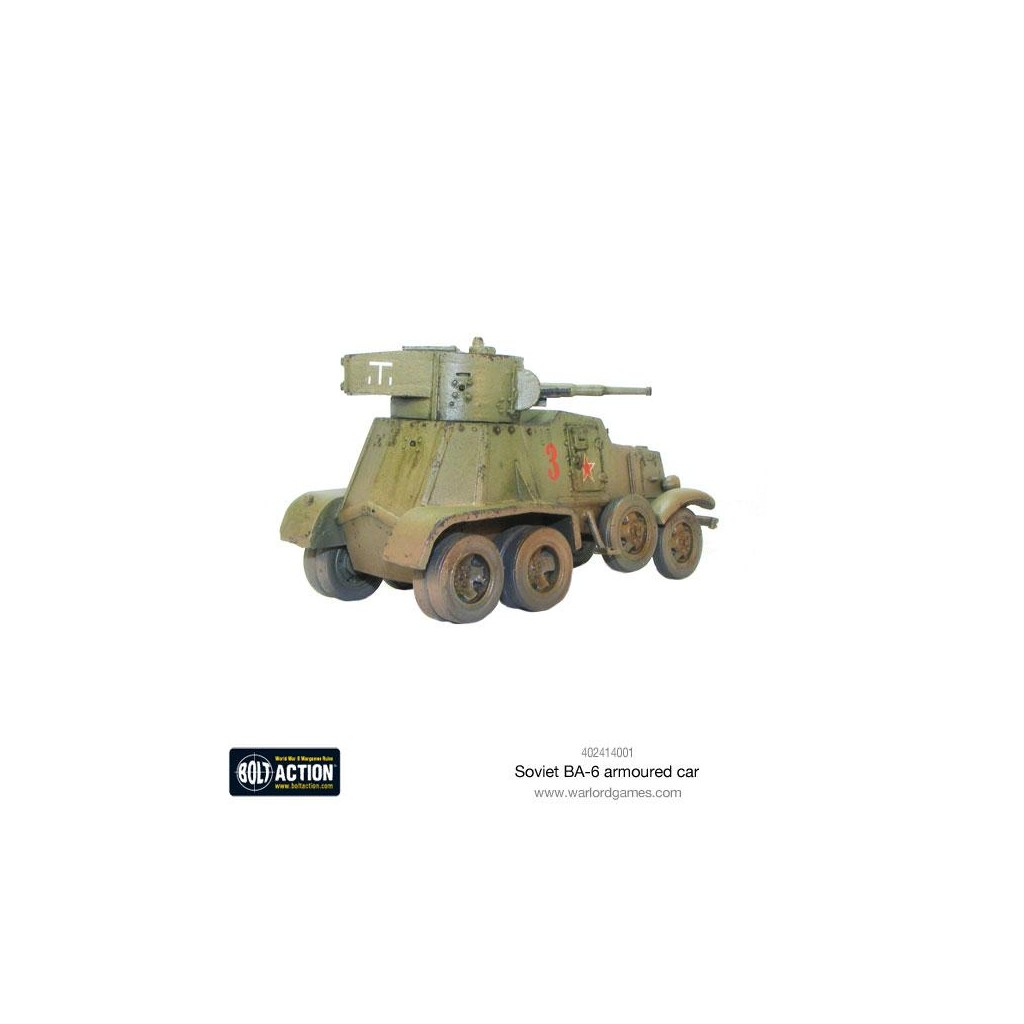 Bolt Action - BA-6 Armoured Car