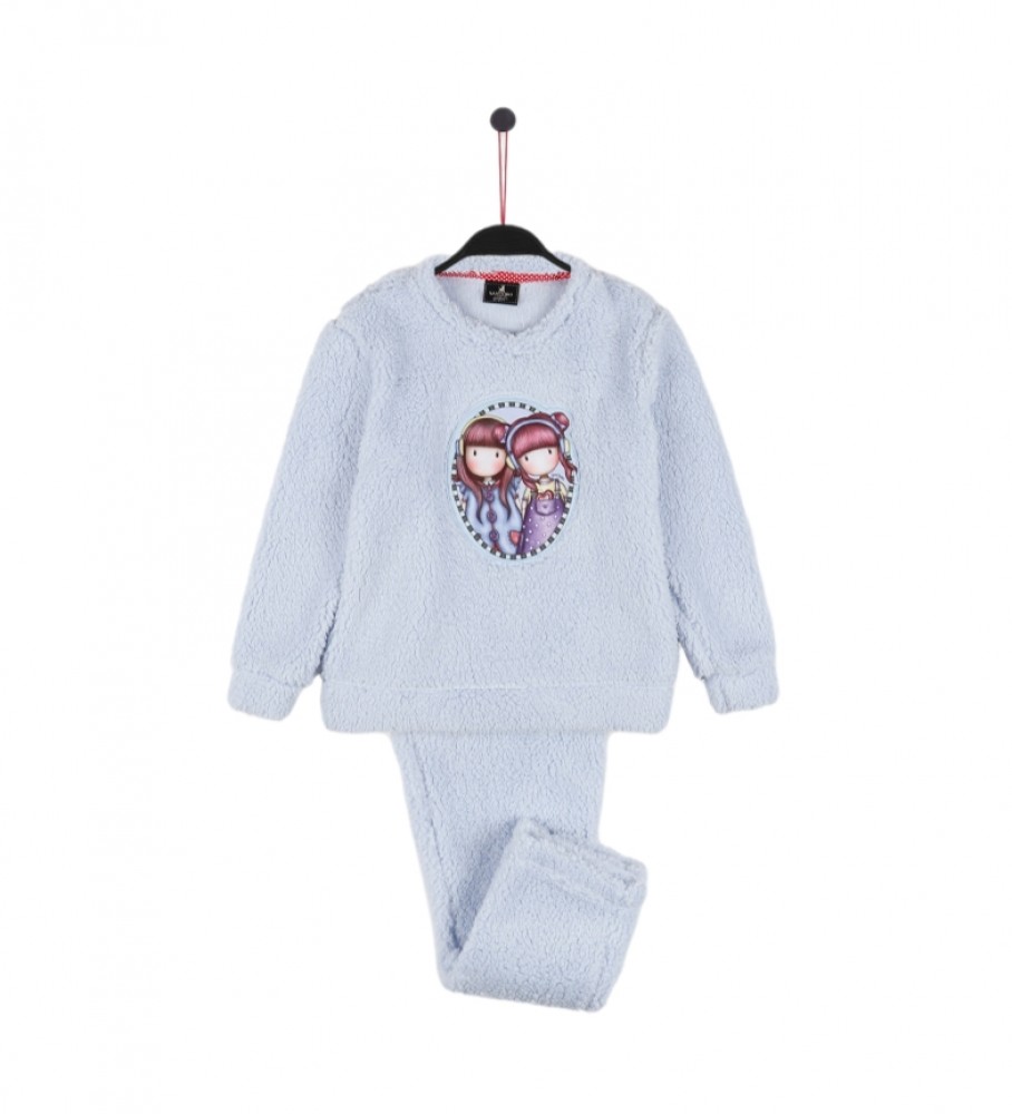 Pijama Admas Sherpa The Duet Azul