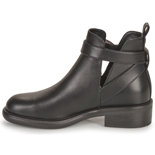 Only - ONLBLOOM-5 PU BUCKLE BOOT - Noir