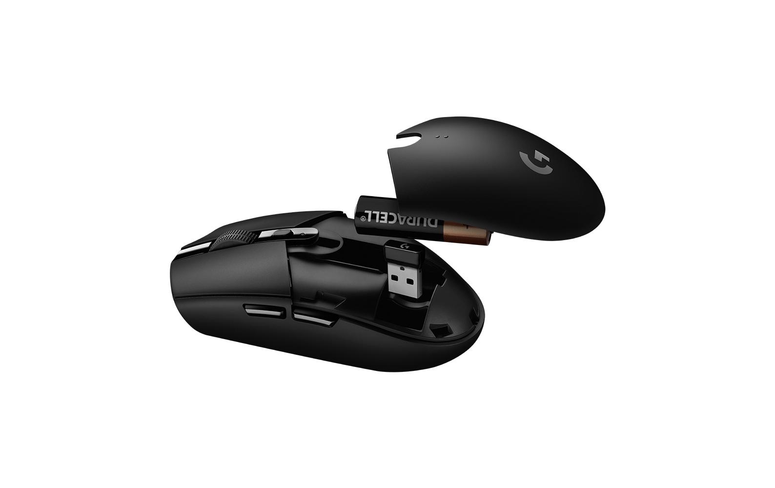 Gaming-Maus G305 LightspeedReaktionsschnelle, ausdauernde Wireless-Gamingmaus