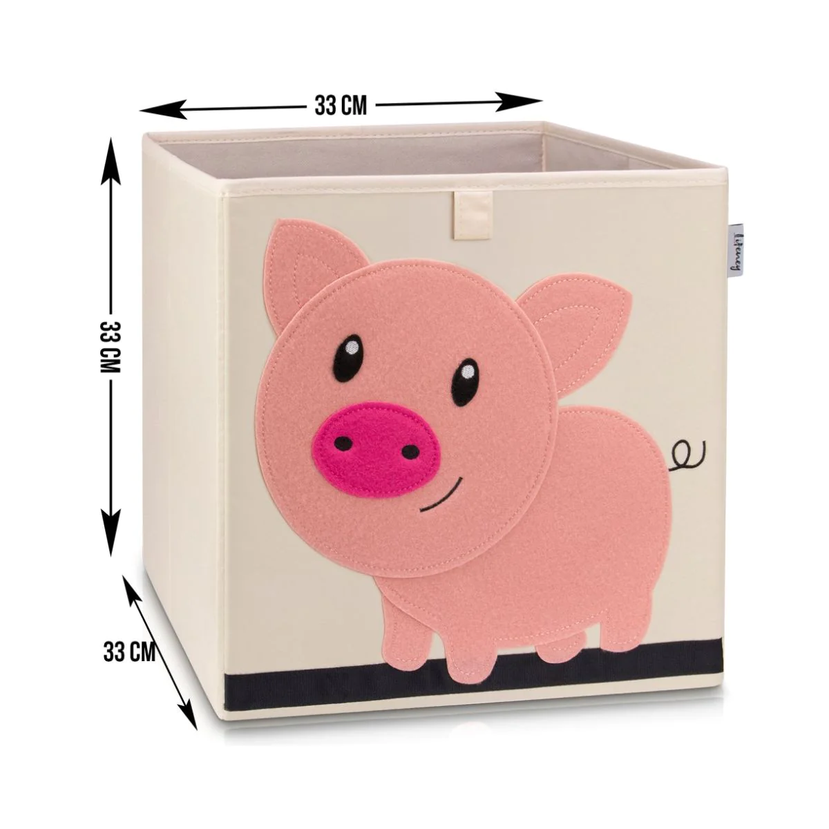 Boîte de rangement en tissu pour enfant 