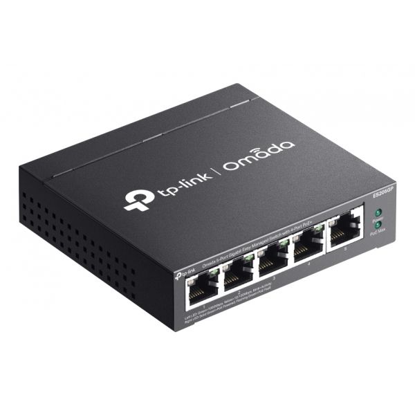 TP-Link Switch de Rede 5 Portas Omada ES205GP