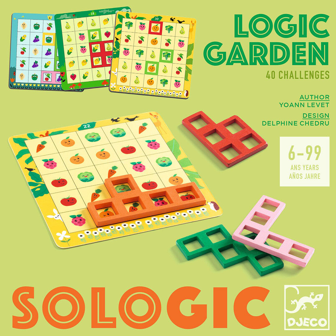 Djeco logicaspel sologic - garden logic