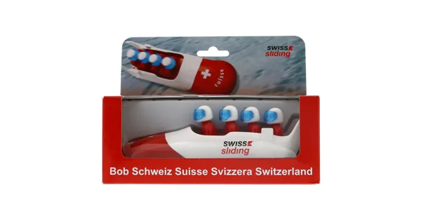 Vierer-Bob Schweiz 16cm