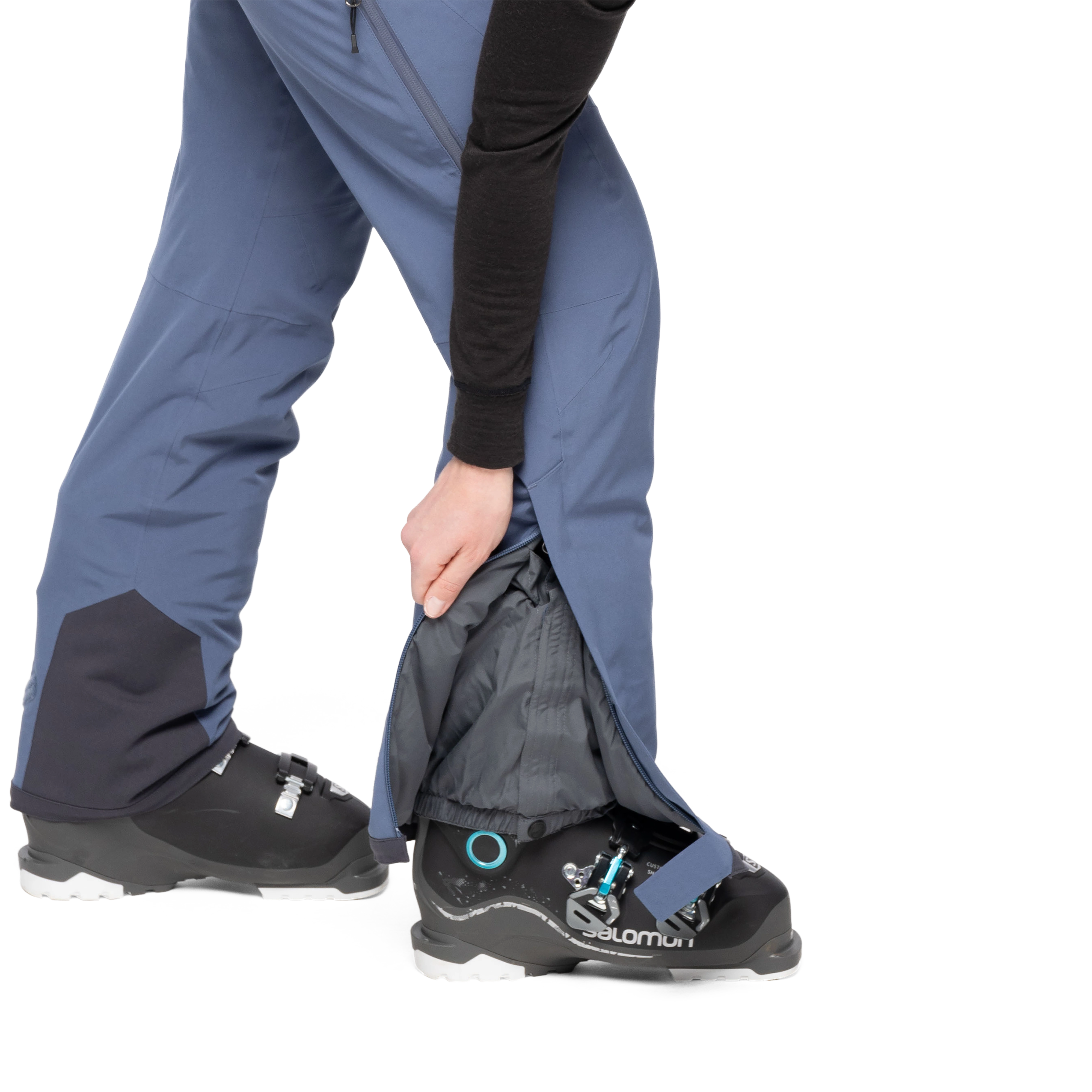 Oppdal Insulated Lady Pants Granite Blue