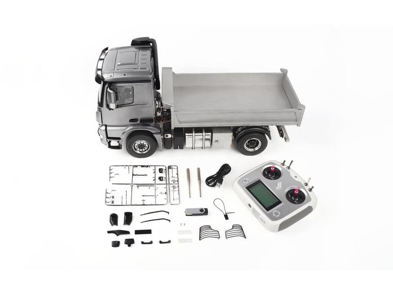 RC4WD Lastwagen Forge Hydraulik Kipper 4x4 1:14, ARTR 2-Achs Hydraulic Dump Truck