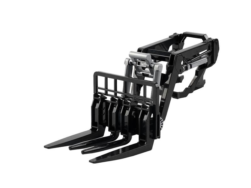 Amewi Traktor mit Palettengabel Frontlader RTR, 1:24 Ferngesteuerter Traktor mit Licht und Sound