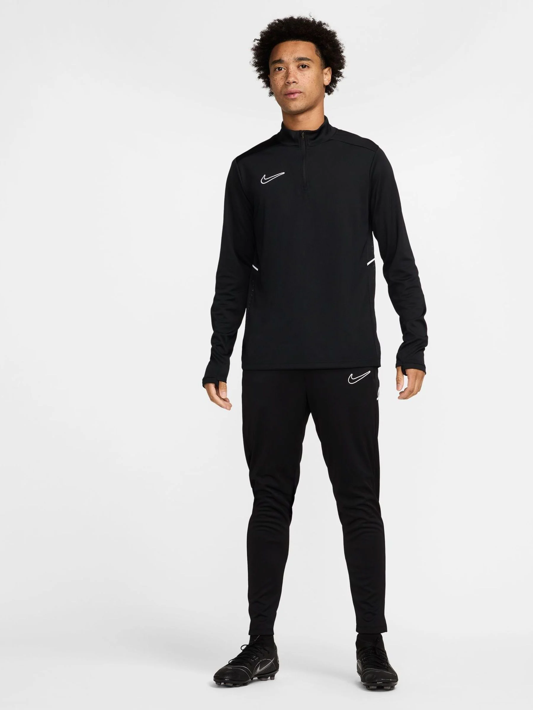 Zwart - Nike Academy Drifit trainingsjoggingbroek