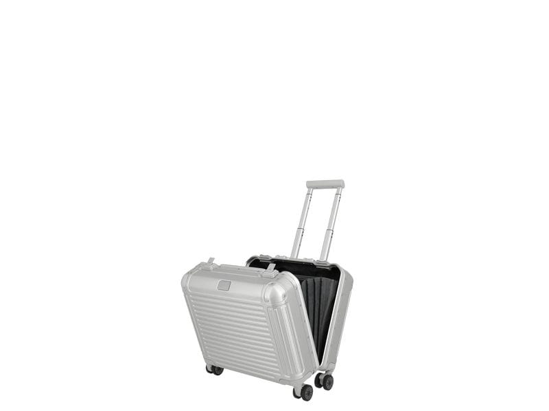 travelite Next Businesswheeler 4-Rollen Silber Reisekoffer