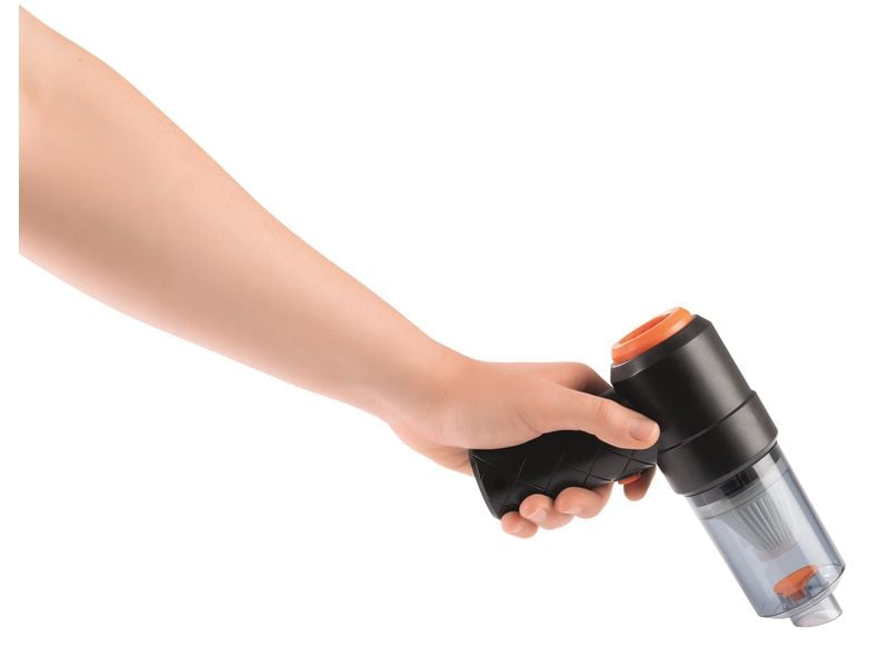 CLEANmaxx Akku-Handsauger Orange/Schwarz Handstaubsauger