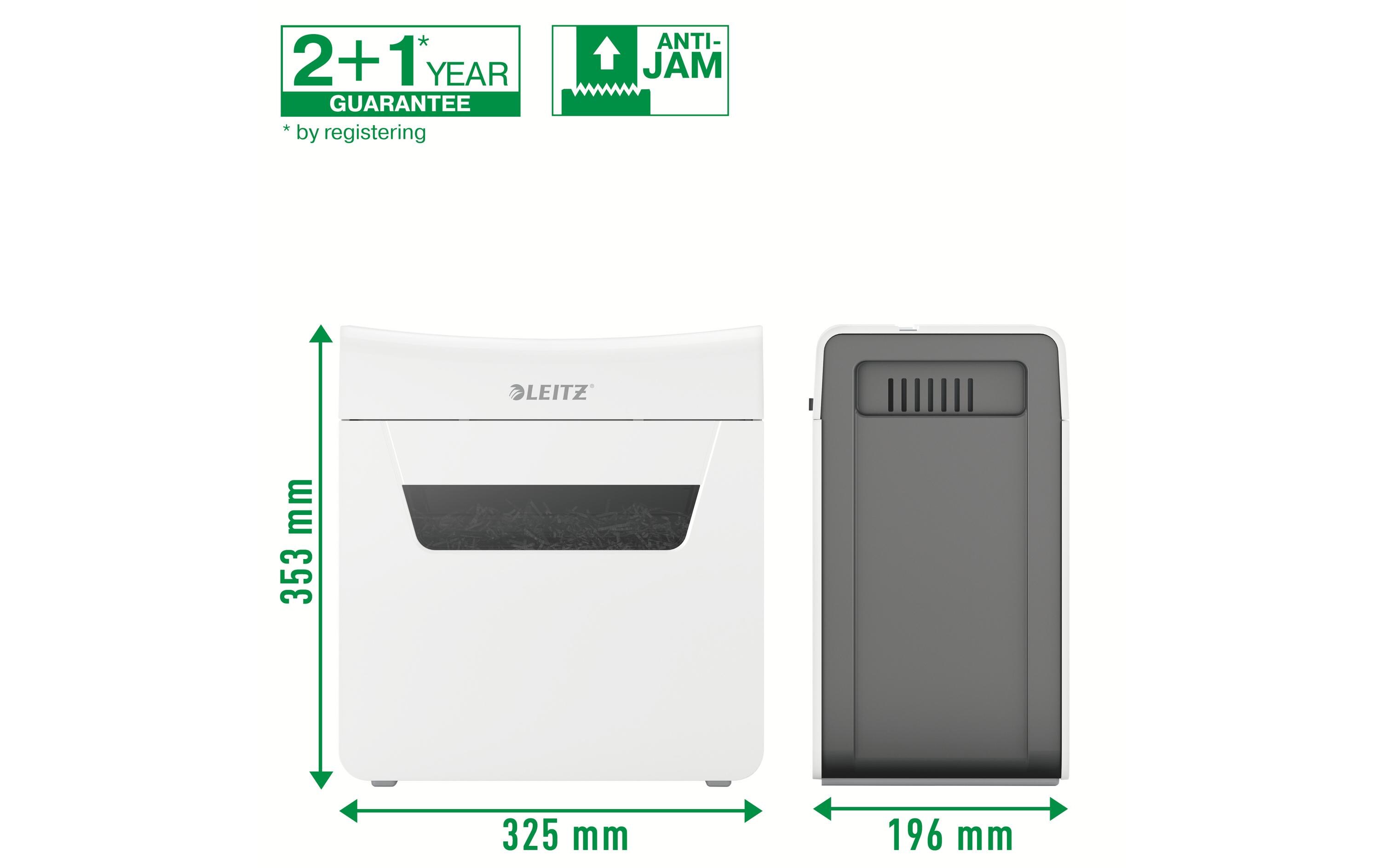 Aktenvernichter IQ Protect Premium 3M , P-5, 3 Blatt<br>Manueller Dokumentenvernichter mit Mikroschnitt für die sichere Vernichtung streng vertraulicher Unterlagen