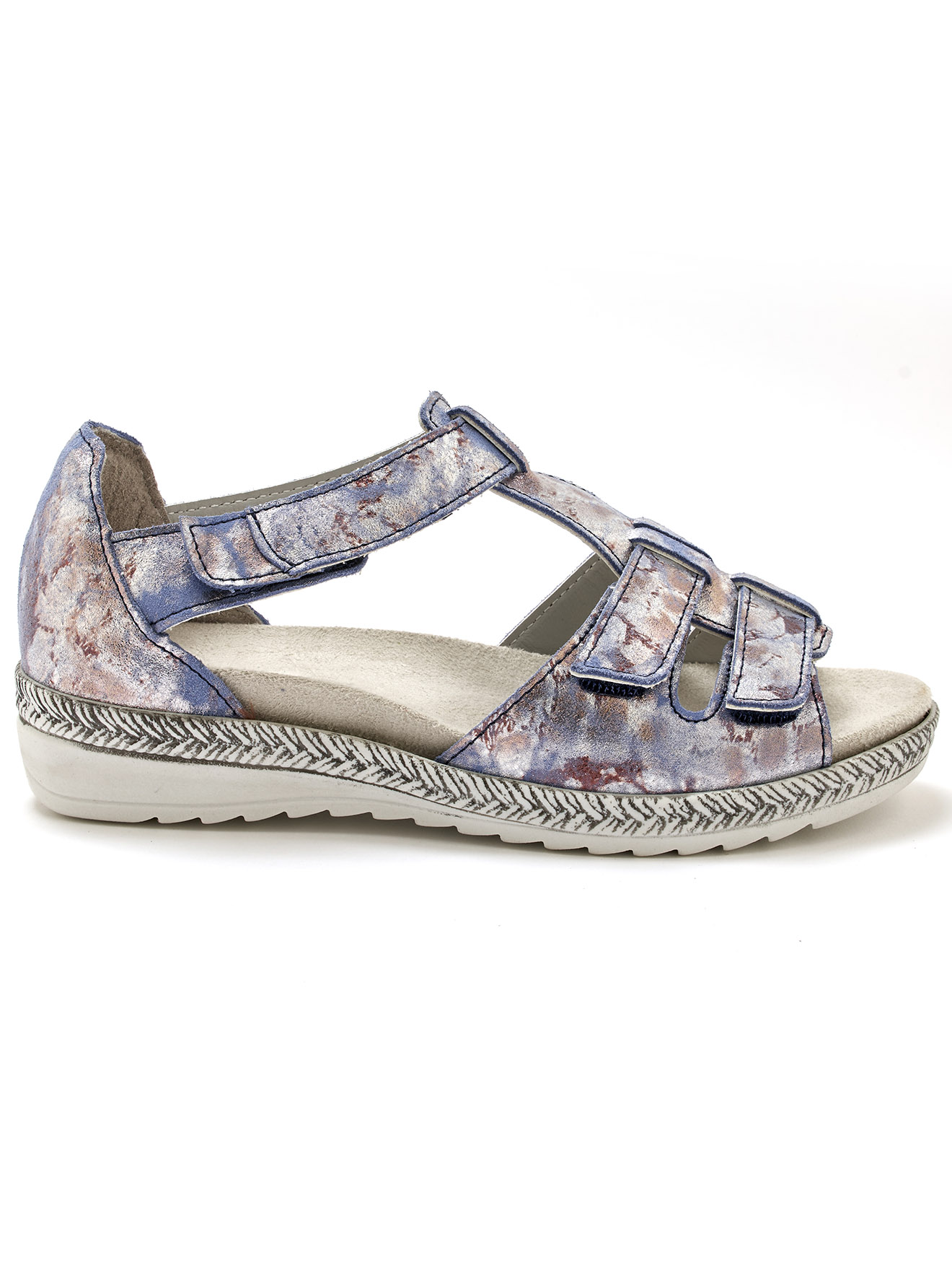 Sandales cuir à aérosemelle® amovible