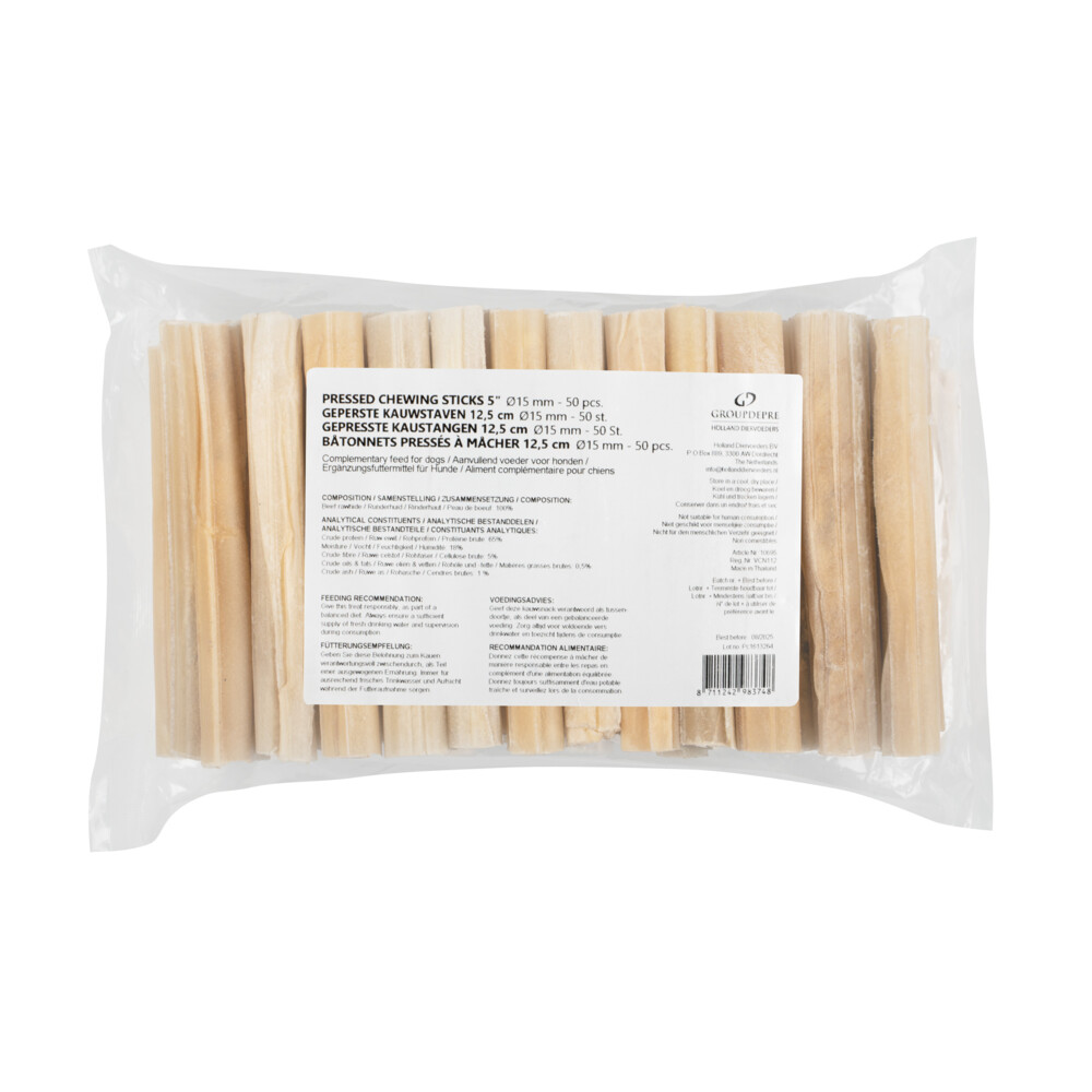 Holland Diervoeders Geperste Staaf 20-30 gram50 stuks