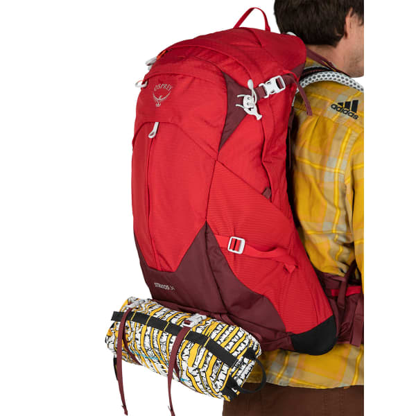 Sac à dos randonnée OSPREY STRATOS 34 POINSETTIA RED