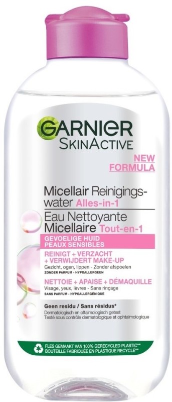 Garnier Skinactive Micellair Water Voor De Gevoelige Huid 200ml