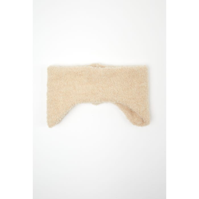 Veritas-Hoofdband oorflap bouclé