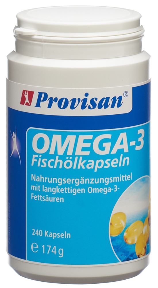 PROVISAN Omega 3 Fischöl Kaps Ds 240 Stk