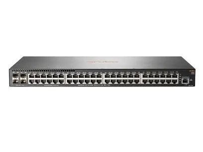 [OUTLET] - HPE Aruba 2540 48G PoE  4SFP  - Switch - Administreret - 48 x 10/100/1000 (PoE )   4 x 10 Gigabit Ethernet / 1 Gigabit Ethernet SFP  - desktop, monterbar på stativ, væg-monterbar - PoE  (370 W)