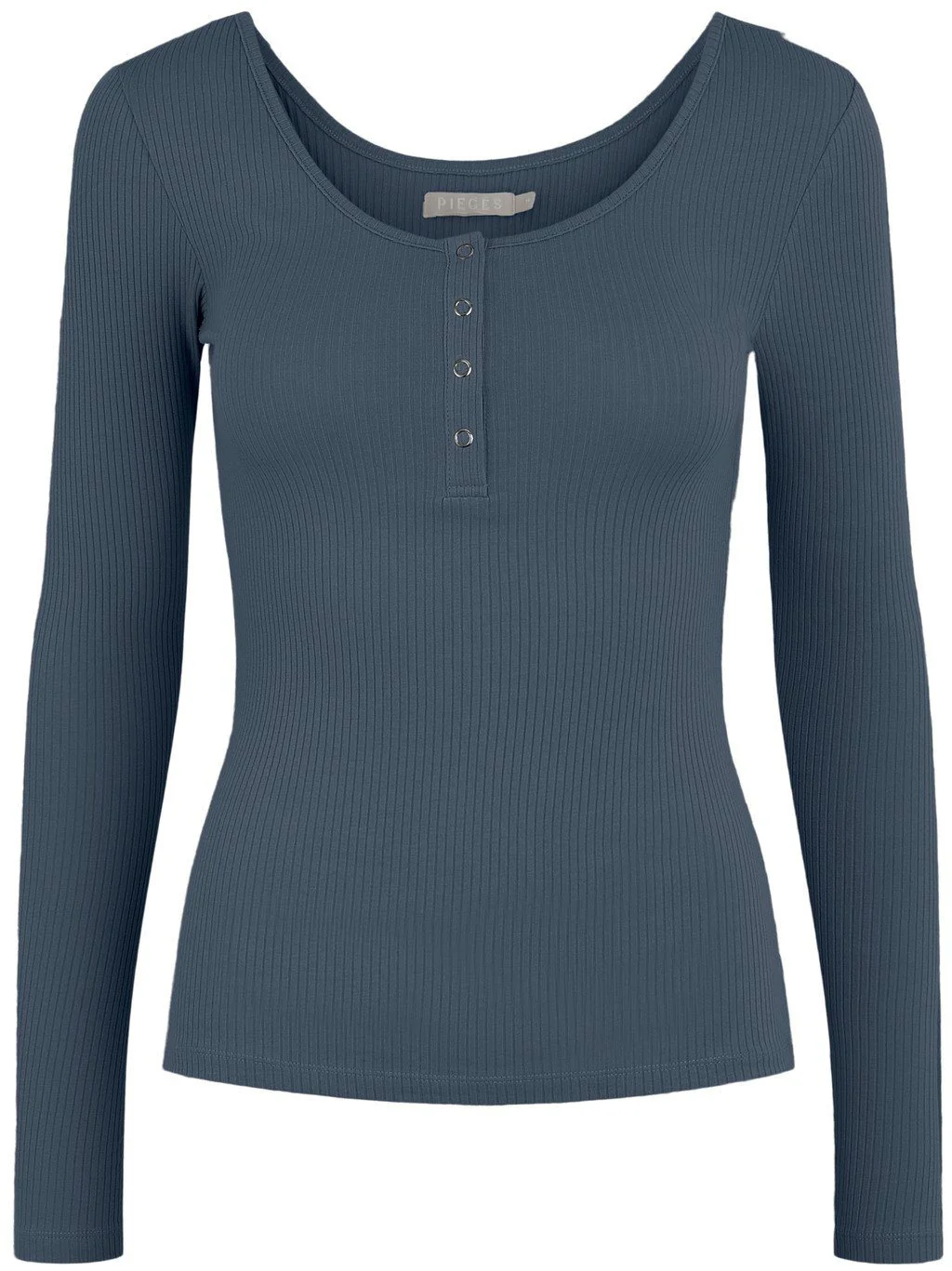 Pieces PcKitte LS Top ombre blue