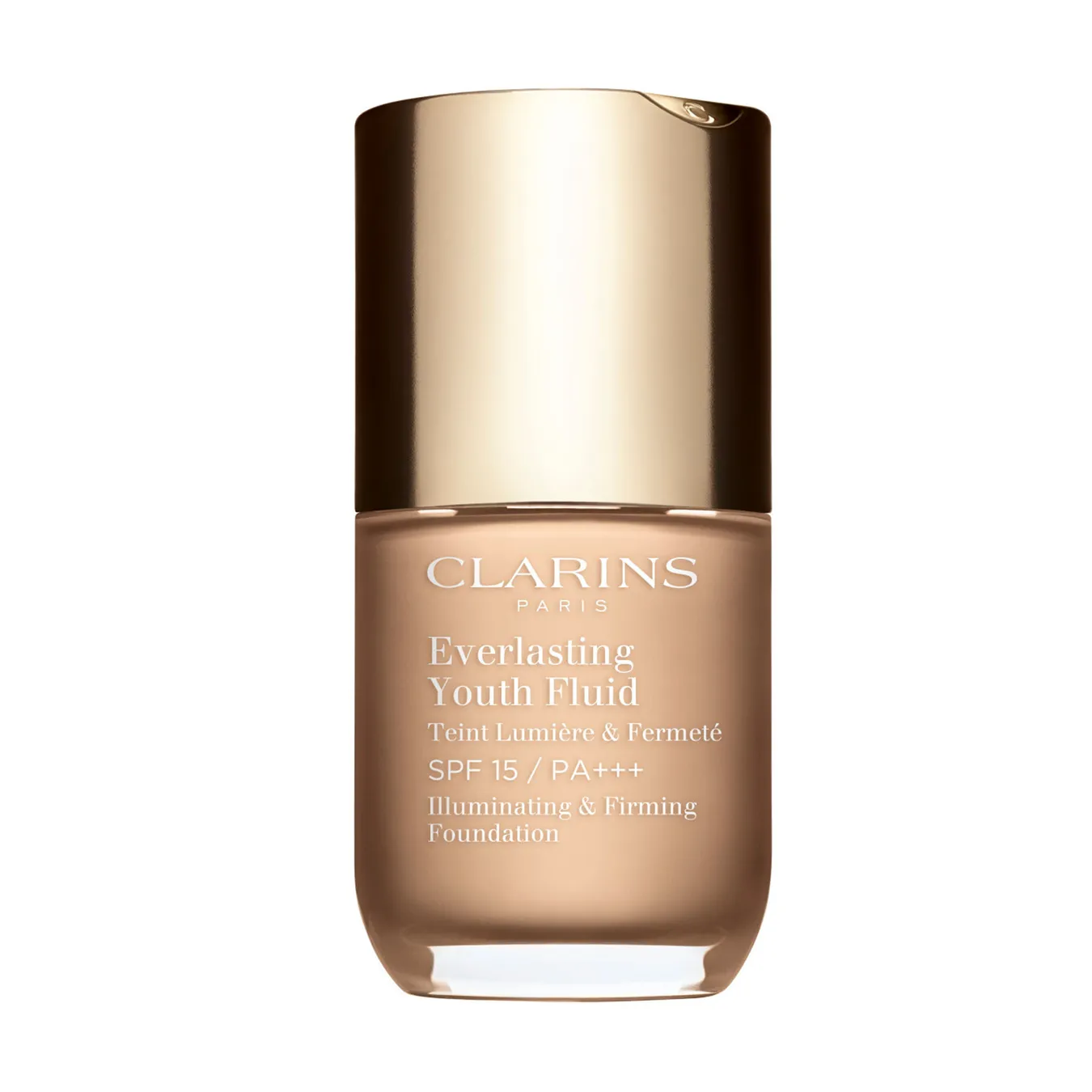 Clarins Everlasting Youth Fluid Teint Lumière & Fermeté SPF 15 / PA   107 Beige