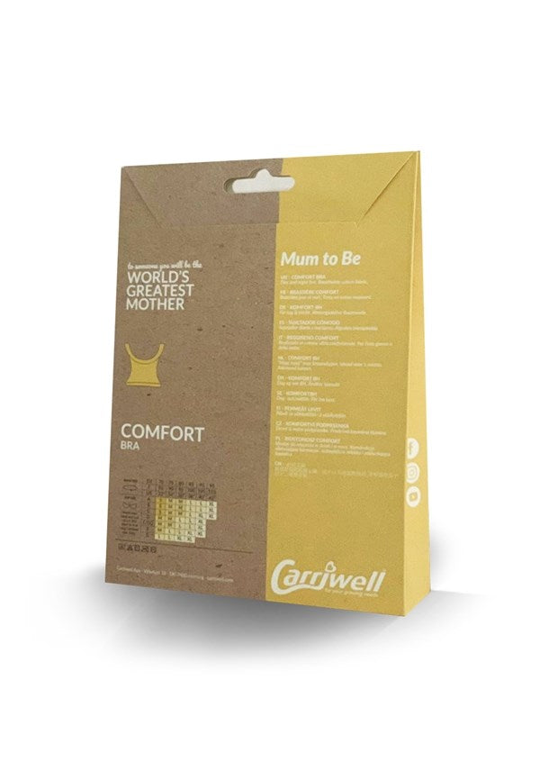 Graviditets Comfort BH Sort - Carriwell