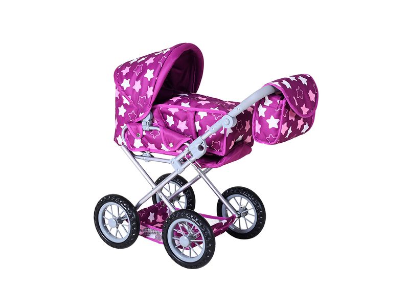 Knorrtoys Puppenbuggy Ruby Star Dark Pink Puppenwagen