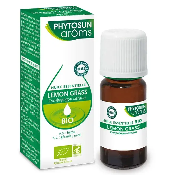 Óleo Essencial de Capim-Limão Orgânico Phytosun Arôms 10ml