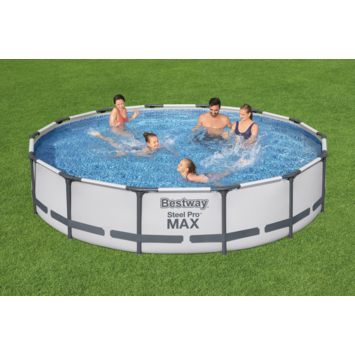 Bestway zwembad rond Pro Steel Max 427x84 cm met filterpomp